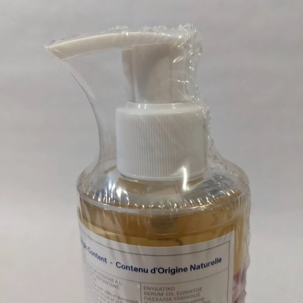 Korres Lilac Hyacinth Instant Smoothing Serum-in-Shower Oil 250ml 8.45 fl oz NEW